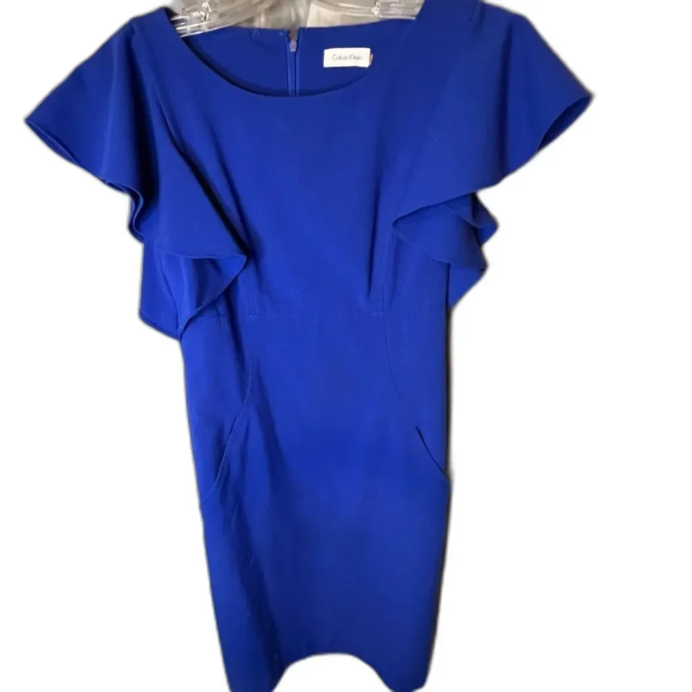 cobalt blue dress short Atlanta Strapless Mini Dress Cobalt Blue